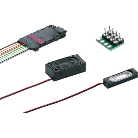 Märklin 60987 mSD/3 Geluidsdecoder Met luidspreker, Met extra stekker Elektrische locomotief Met kabel, Zonder stekker