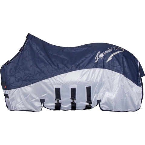Imperial Riding - Regen- & vliegendeken - Super-dry - Navy - 195