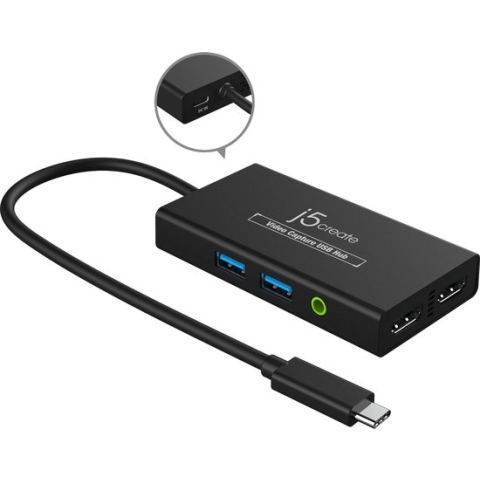 j5create Video Capture USB-hub