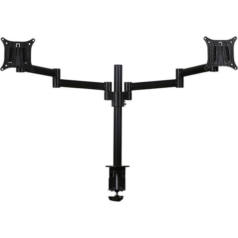 monitor arm 2 schermen - Zwart