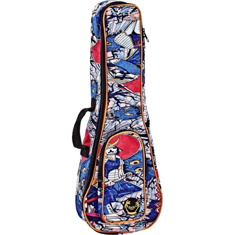 Ortega KUB-SR-TE Keiki Tenor Ukulele Bag Samurai - Tas voor ukuleles