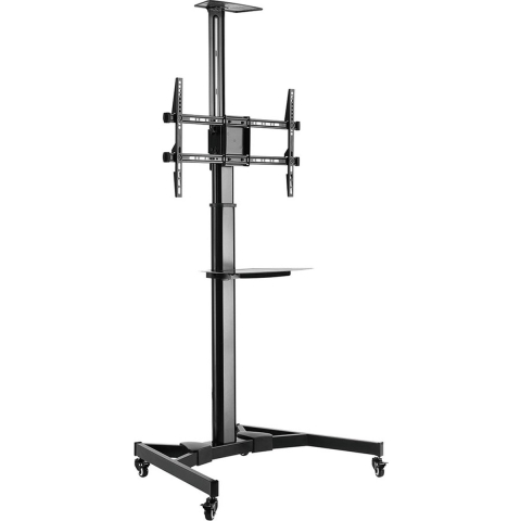 Ewent TV floor stand with shelf and camera mount 37inch - 70inch EW1540