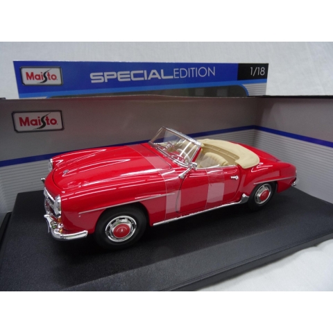 MAISTO MERCEDES BENZ 190SL CABRIOLET 1955 schaal 1:18