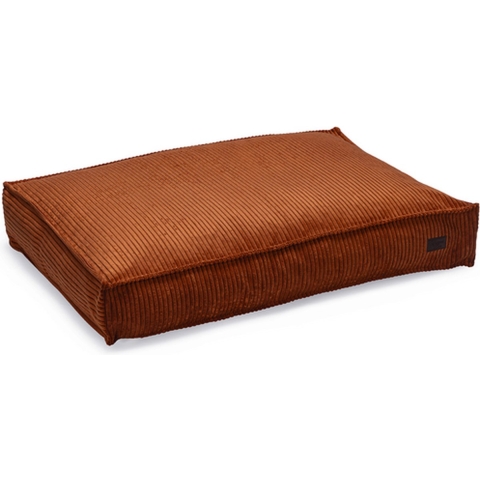 Designed by Lotte Ribbed - Hondenkussen - Terracotta - 100x70x15 cm