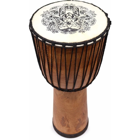 Handgemaakte Djembé-Trommel Met Brede Bovenkant - 50x22cm