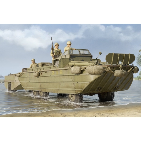 1:35 I Love Kit 63539 GMC DUKW-353 with WTCT-6 Trailer Plastic Modelbouwpakket