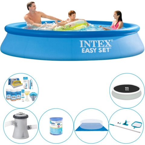 Zwembad Combinatie Set -  Easy Set Rond 305x61 cm