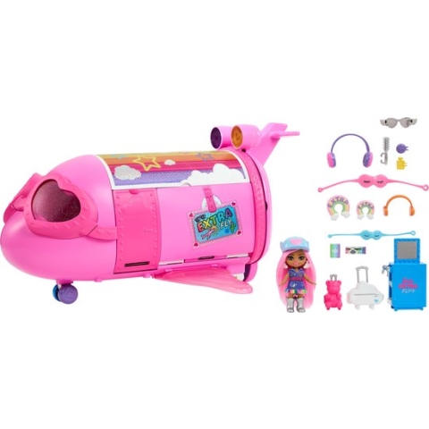 Barbie - Xtra Fly Jet Pop - Roze - Barbiepop