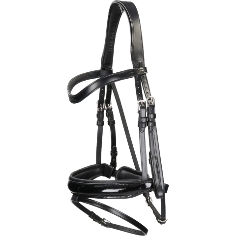 Dy'on Hoofdstel Working Collection Lak Large Crank With Flash Black-black - middel