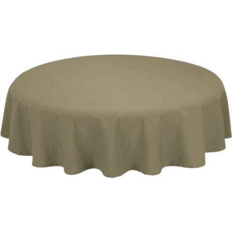 Treb Horecalinnen Tafelkleed Rond Olive 178cm Ø - Treb SP