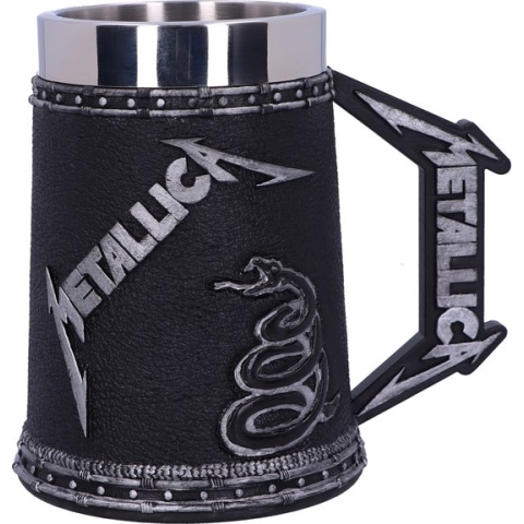 Nemesis Now - Metallica - Black Album - Bierpul - Zwart - 14.5cm