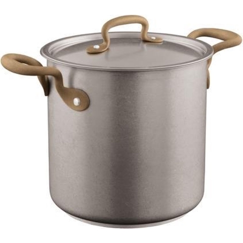 Kookpan Vintage extra hoog 20 cm incl deksel - Sambonet