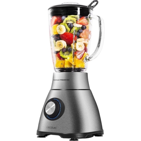 MIXER CECOTEC POWER BLACK TITANIUM 1800 2,1 L 1800W ROESTVRIJ STAAL