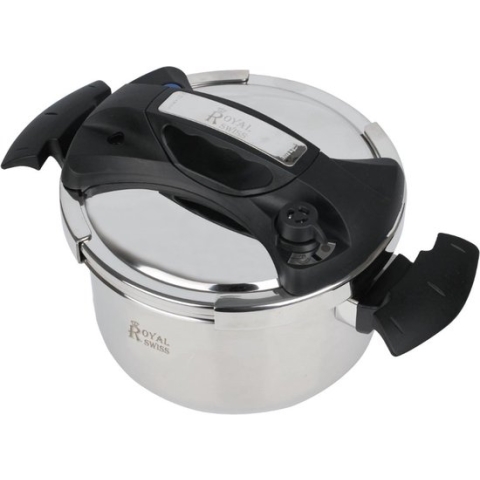 Royal Swiss Snelkookpan met Marble Coating 4 liter