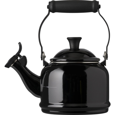 Le Creuset Demi Fluitketel - 1,1 l - Ebbenzwart