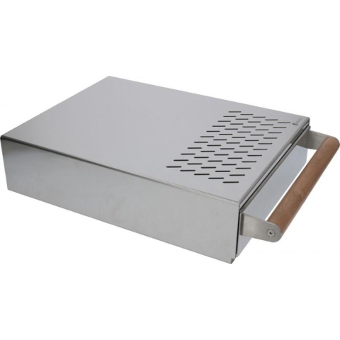 BaristaPro Uitkloplade RVS+Hout - 200x300x56mm