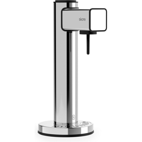 Skare - Soda Maker 2 Steel - waterbubbelaar - zilver