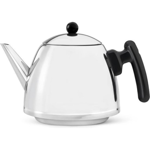 Bredemeijer - Theepot Duet Classic 1,2L zwart beslag- Dubbelwandig