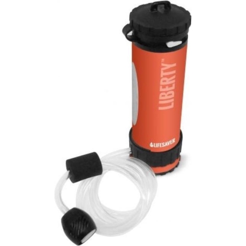 Liberty 2000 Oranje - Drinkfles met waterfilter
