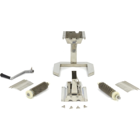 Vleesvermalser - 2 Rollers - 27 Messen - Doorvoer 12,5 x 2,5 cm