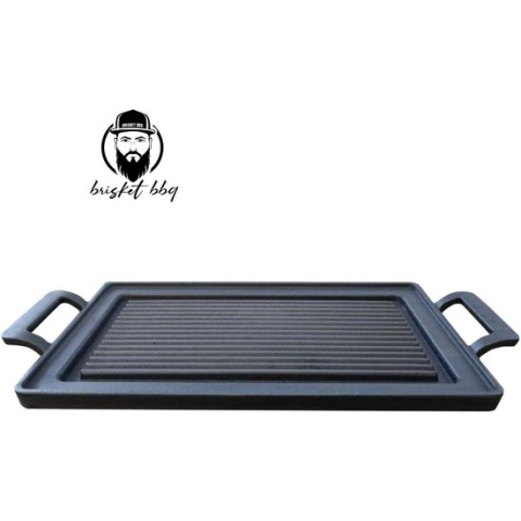 Brisketbbq® Universele Shichirin Gietijzeren Grillplaat - Castiron