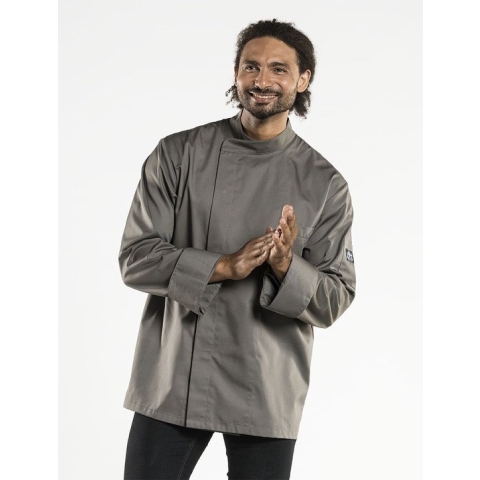 Chaud Devant chef jacket XL donker grijs bacio khaki