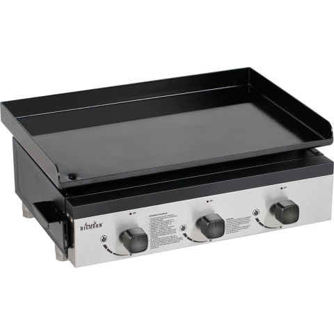 Bighorn Plancha Grill - Gasbarbecue – Tabletop – Draagbaar – 3 Branders
