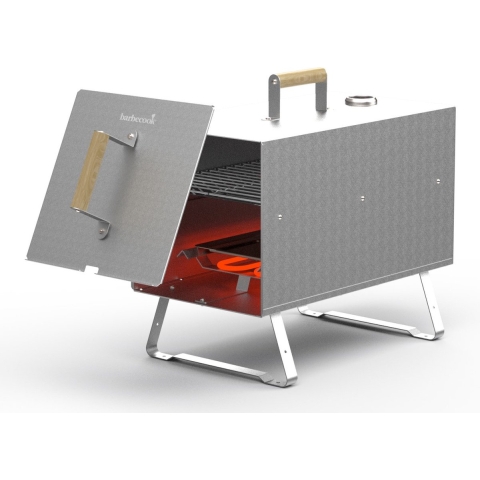 Barbecook Otto 2.0 - Rookoven - Elektrisch - RVS - 51x26x41cm