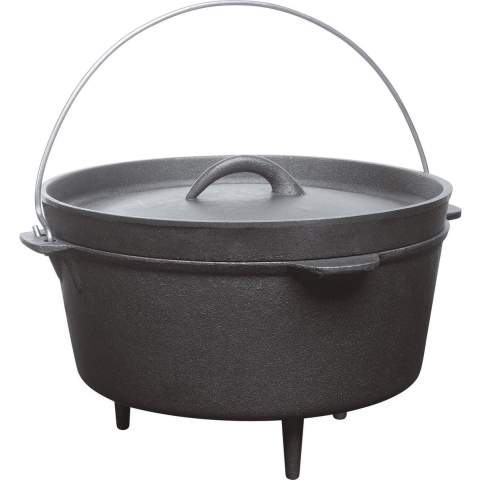 Barbecook - Junko sudderpot - Dutch Oven - Barbecuepan - Gietijzer - 3L