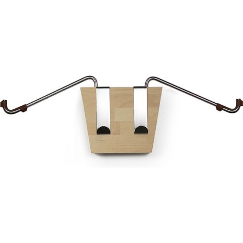 Opossum Bull-Fiets-Ophangsysteem-Beuken/RVS-75 cm