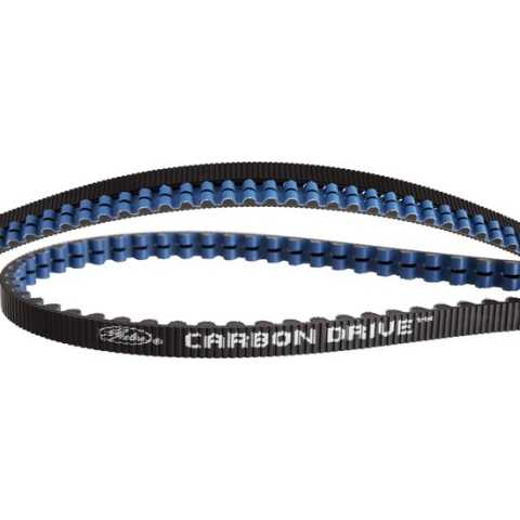 Gates CDX tandriem Carbon Drive 113T zwart/blauw