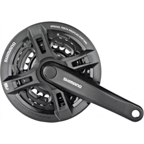 Crankstel Shimano SIS 170mm (-4) 24-34-42 5V/6V/7V/8V +CG