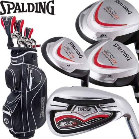 Spalding SX35 Complete Golfset Heren Graphite +1 inch
