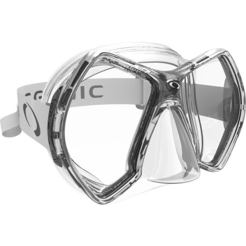Oceanic Cyanea - Duikbril - Volwassenen - Transparant/Titanium