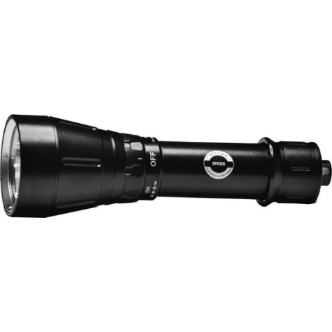 Oceama Spider T-3000 - Duiklamp - LED 3000 Lumen - Zwart