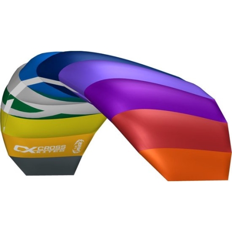 CrossKites Air 2.5 (2 lijns + straps) Rainbow