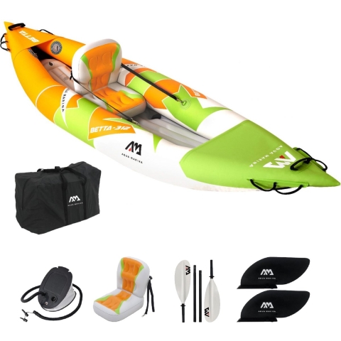Aqua Marina Betta HM K0 312 Kajak Groen Opblaasbaar - 1 Persoons