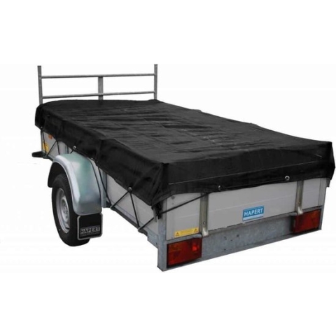 Aanhanger / Container Gaasnet 280 g/m² - 2,80 x 3,50 - zwart
