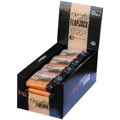 Torq EXPLORE Flapjack (Doos 20) Worteltaart