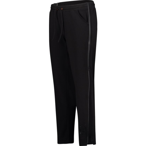 2ZiP katoenen joggingbroek met doorlopende ritsen - Heren - Zwart - XL