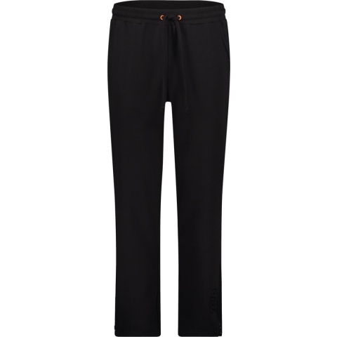2ZiP katoenen joggingbroek met doorlopende ritsen - Heren - Zwart - S
