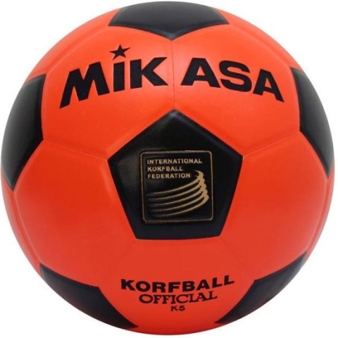 Mikasa K-3 Korfbal - Oranje / Zwart - maat 3