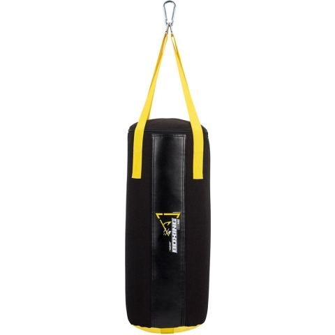 Avento Bokszak - 20 Kg / 100 cm - Zwart/Geel