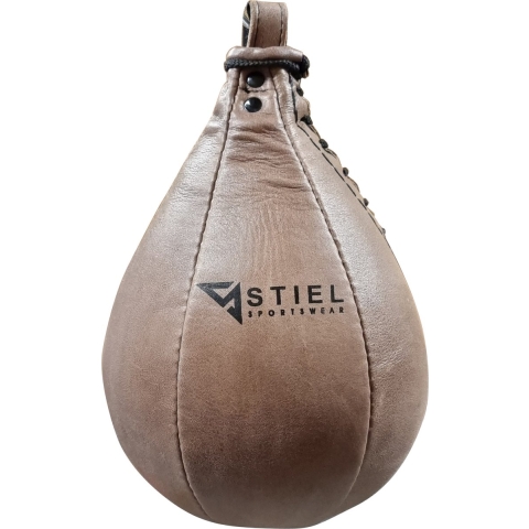 Stiel Speedball - 25 x 17cm - Leer - Vintage bruin