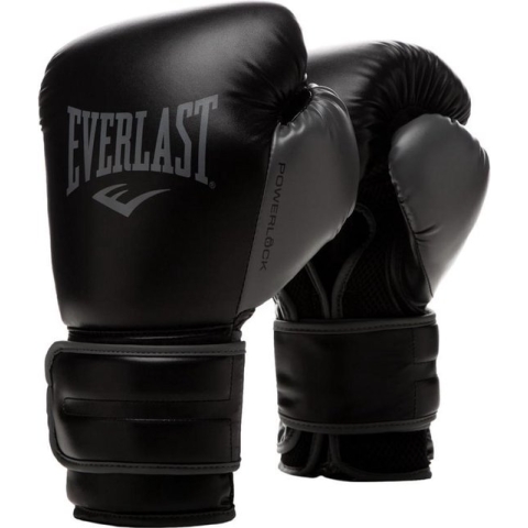 Everlast Powerlock 2 - Bokshandschoenen - 12 oz - Zwart