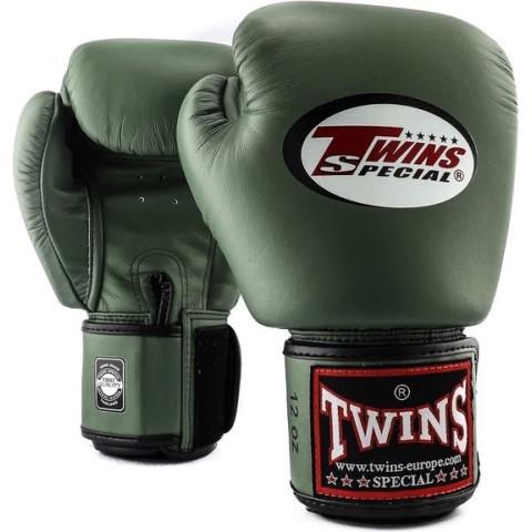 Twins Special - Bokshandschoenen - BGVL3 - Militairy - Groen - 16oz