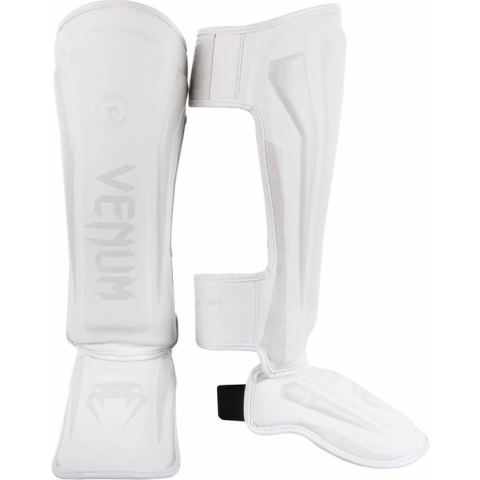 Venum Elite Kickboks Scheenbeschermer Wit Wit Venum Gear Kies uw maat: XL