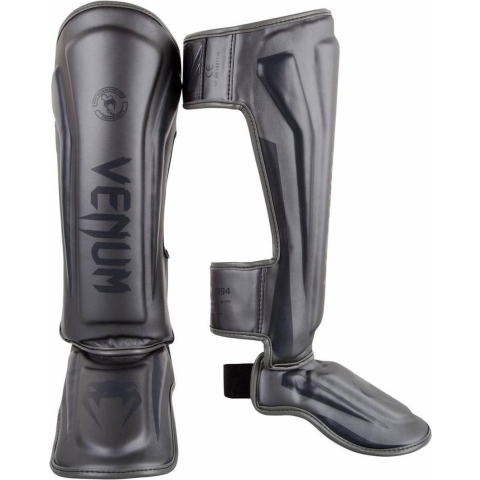 Venum Elite Stand Up Shinguards Scheenbeschermer Grijs Kies uw maat: L