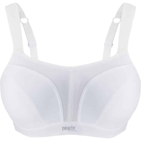 Panache - sport bh met beugel - Wit - 90G