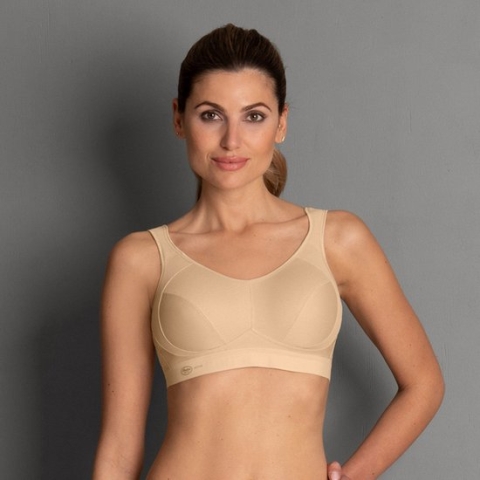 Anita - Extreme Control sport bh zonder beugel - Creme - 95D